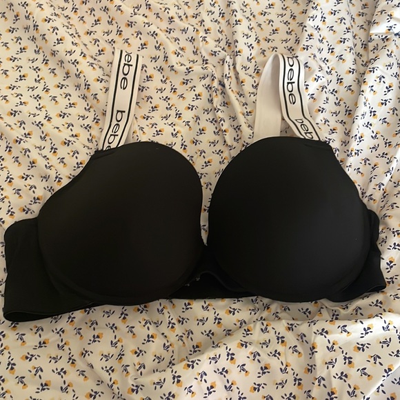Bebe bra it’s black with white writing that says Bebe on the strap.Wore maybe 2 - Picture 2 of 3